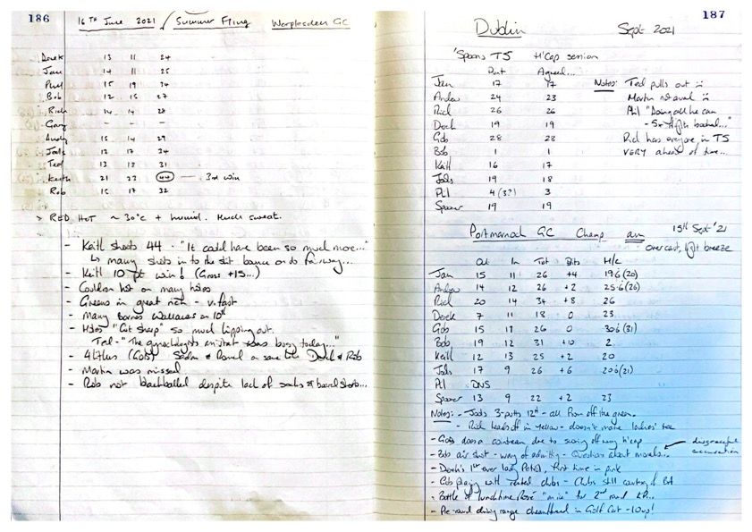 The 2021 Summer Cup, 2021 Annual Tour start, and Round 1 (Portmarnock Golf Club)